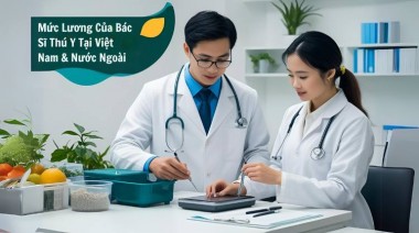 Mức Lương Của Bác Sĩ Thú Y Tại Việt Nam & Nước Ngoài
