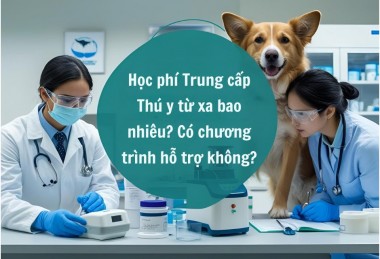 Học phí Trung cấp Thú y từ xa bao nhiêu? Có chương trình hỗ trợ không?
