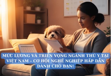 Mức lương và triển vọng ngành Thú y tại Việt Nam – Cơ hội nghề nghiệp hấp dẫn dành cho bạn!