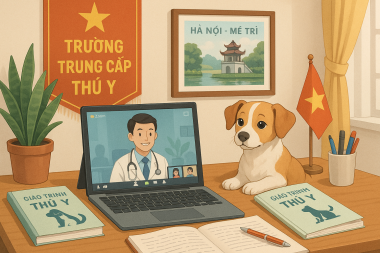 35 tuổi học Trung cấp Thú y – Khi đam mê dẫn lối đổi nghề
