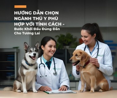 Hướng Dẫn Chọn Ngành Thú Y Phù Hợp Với Tính Cách – Bước Khởi Đầu Đúng Đắn Cho Tương Lai
